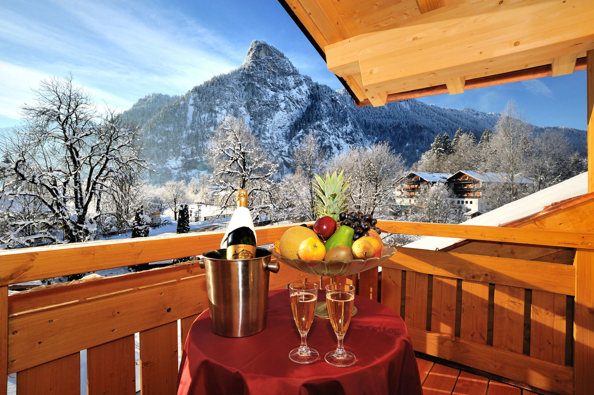 Apartment mit Blick auf die Berge
